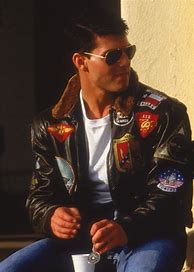 Image result for Tom Cruise Top Gun Outfit