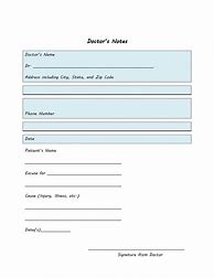 Image result for Fake Doctors Note Template