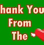 Image result for Happy Birthday Thank You Card