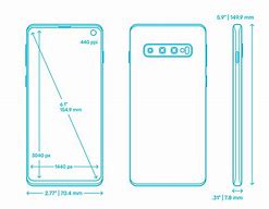Image result for Samsung Galaxy S10 Size and Weight