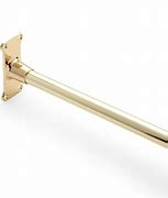 Image result for Brass Shower Curtain Rod