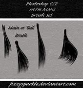 Image result for Photoshop Horse Hair Brushes