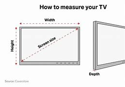 Image result for Flat Screen TV Sizes