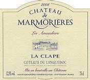 Image result for Marmorieres Coteaux Languedoc Clape Amandiers
