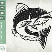 Image result for Catfish Fishing SVG