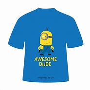 Image result for Teal Blue Minion Shirt