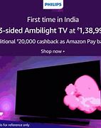 Image result for Philips 7800 Series Ambilight 3 55-Inch TV