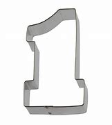 Image result for Large Number 1 Cookie Cutter
