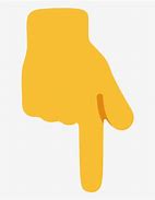 Image result for Cartoon Finger Pointing Down