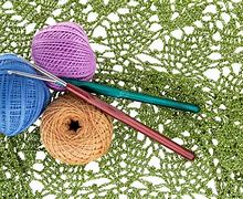 Image result for Crochet Hook and Ball of Yarn