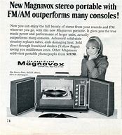 Image result for Vintage Magnavox Portable Record Player