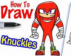 Image result for how to drawing knuckle sonic booms