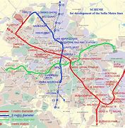 Image result for Sofia Bulgaria Metro Map