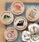 Image result for Personalized Magnets for Wedding