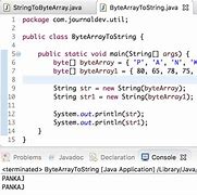 Image result for Java Byte Array
