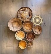 Image result for Decorative Wall Baskets