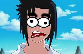 Image result for Naruto Sasuke Funny Face