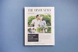 Image result for How to Display a Wedding Newspaper
