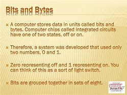 Image result for Bits and Bytes Computers