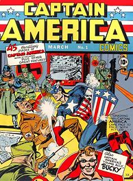 Image result for Vintage Captain America