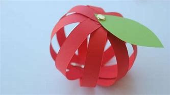 Image result for 3D Apple Crafts for Kids