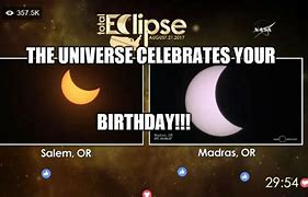 Image result for Birthday Universe Meme