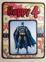 Image result for Batman 4th Birthday