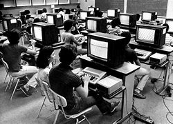 Image result for 1980s Computer Center
