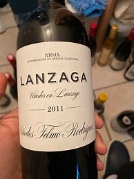 Image result for Lanzaga Telmo Rodriguez Rioja LZ