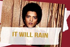 Image result for Bruno Mars Rain