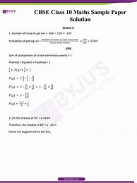 Image result for Class 10 Maths Paper Theory