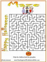 Image result for Halloween Maze Puzzles