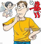 Image result for Man in Between Angel and Devil