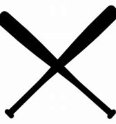 Image result for Crossed Baseball Bats Clip Art