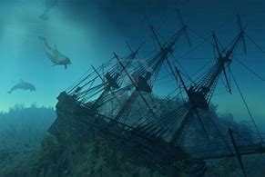 Image result for Sunken Pirate Ship Tattoo