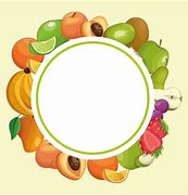 Image result for Round Shape Fruit Cartoon