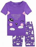 Image result for Cat Pajamas for Girls