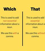 Image result for Difference Between Which and That Grammar