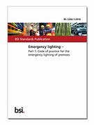 Image result for Emergency Lighting BS 5266