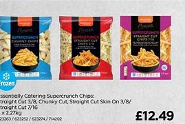 Image result for Booker's Chef Straight Cut Chips
