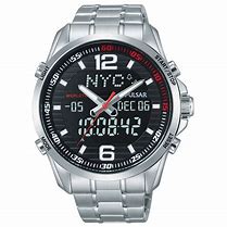Image result for Pulsar Stainless Steel Digital Watch