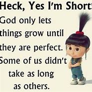 Image result for Funny Quotes About Short People