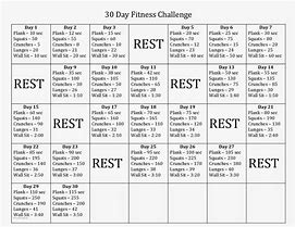 Image result for 30-Day Fitness Challenge Men