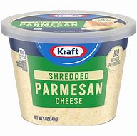 Image result for Kraft Shredded Parmesan Cheese
