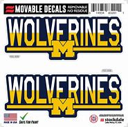 Image result for Michigan Wolverines Stickers