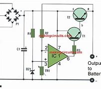 Image result for Battery Charging Circuit Diagram