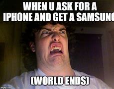 Image result for iPhone/Samsung Meme