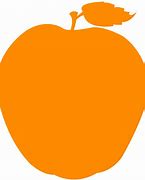 Image result for Yellow Apple Outline Clip Art