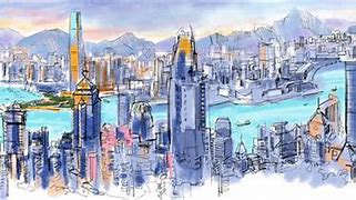 Image result for Hong Kong Drawing