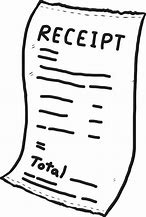 Image result for Images of Receipts